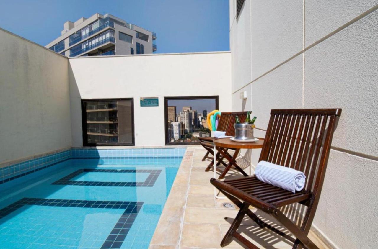 Studio Living Faria Lima Daire Sao Paulo Dış mekan fotoğraf